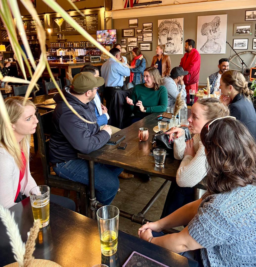 A new networking event, Cheers to Connections: A Networking Night! 
Great conversations with some new friends and a few familiar faces!
