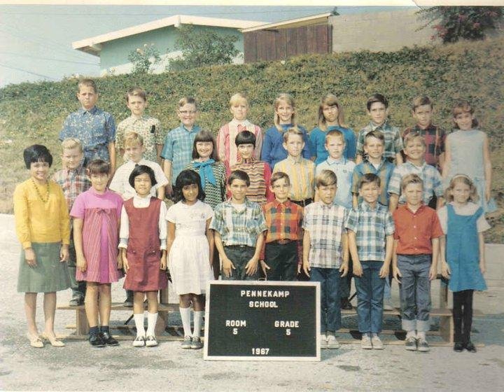 Mrs. Ragragola ~ Pennekamp ~ 5th Grade ~ 1967 -1968