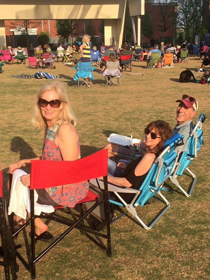 Perfect evening for an outdoor Jazz concert!