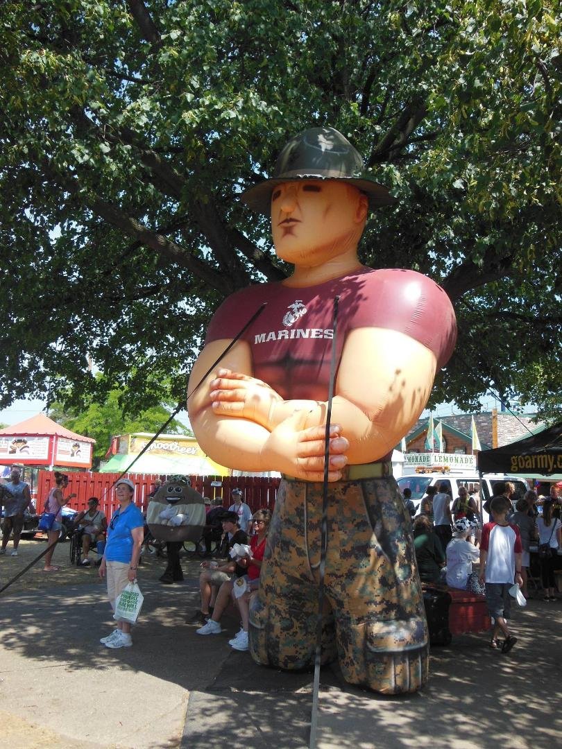 What's on your mind? This is for you Mike Michael Ragusa On the last day of our state fair, Miller Light gives veterans and their family free admission. And i thought of you when i saw this Marine!