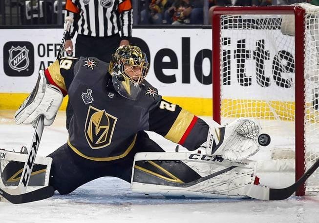 0-0 Golden Knights vs Canucks. 3 period. Wish Flower was in net