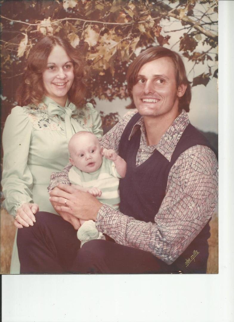 Debra and I with Todd.