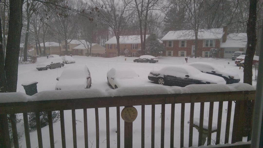 2/15/2016 - from my front window, 9:17 am