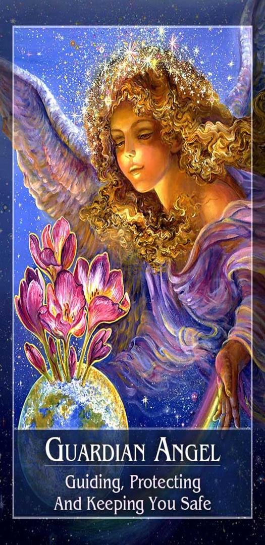 Card Of The Day:
GUARDIAN ANGEL
Guiding, Protecting And Keeping You Safe.
It is possible to invite Guardian Angels into your life through prayer, meditation or whenever you are facing a challenge or difficult situation. T