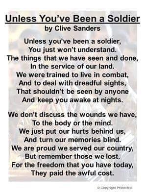 To all who've shed blood, lost body parts, or paid the ultimate sacrifice with their lives, we who live in Freedom salute you!