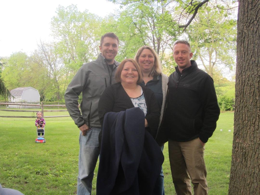 Mother's Day 2013 Still the proud mom of Eric, Heather and "Rick"