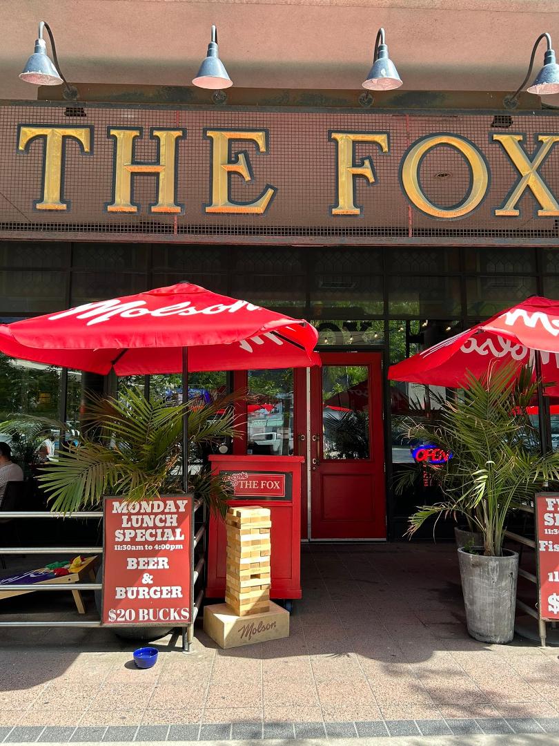 Come prepared when enjoying The Fox in Toronto!