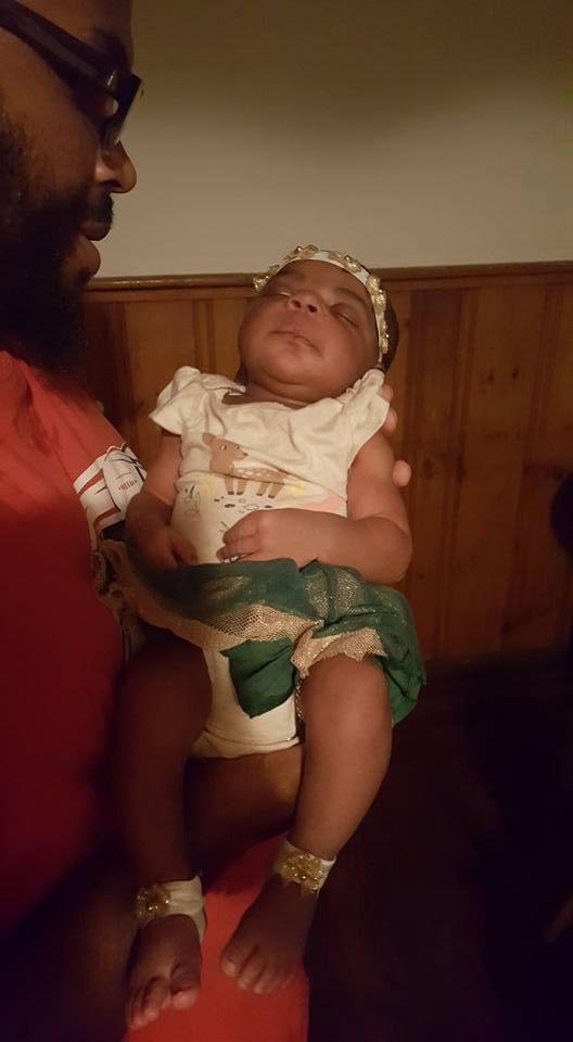 Beautiful baby, Zara Reighn!!! Asia N. Cobbs' and Dnice Cobbs'  god-baby!!!