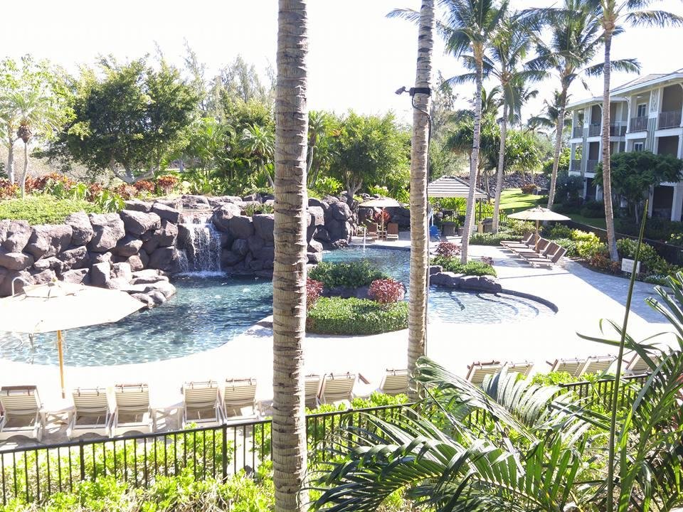 View from our balcony.