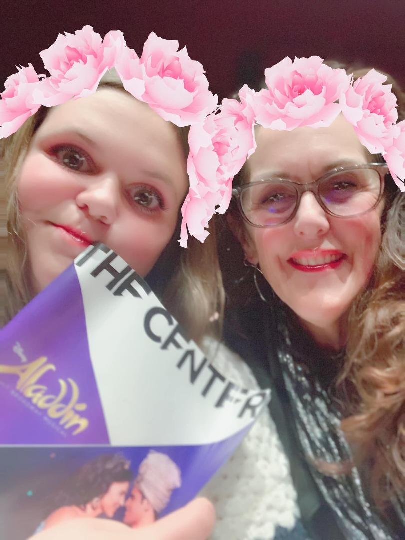 Fun night with my Gigi girl! 💖💖