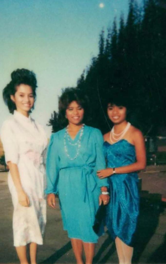 This was my sister’s 8th grade graduation. Why in the world did I think that hairstyle looked good lol 😂