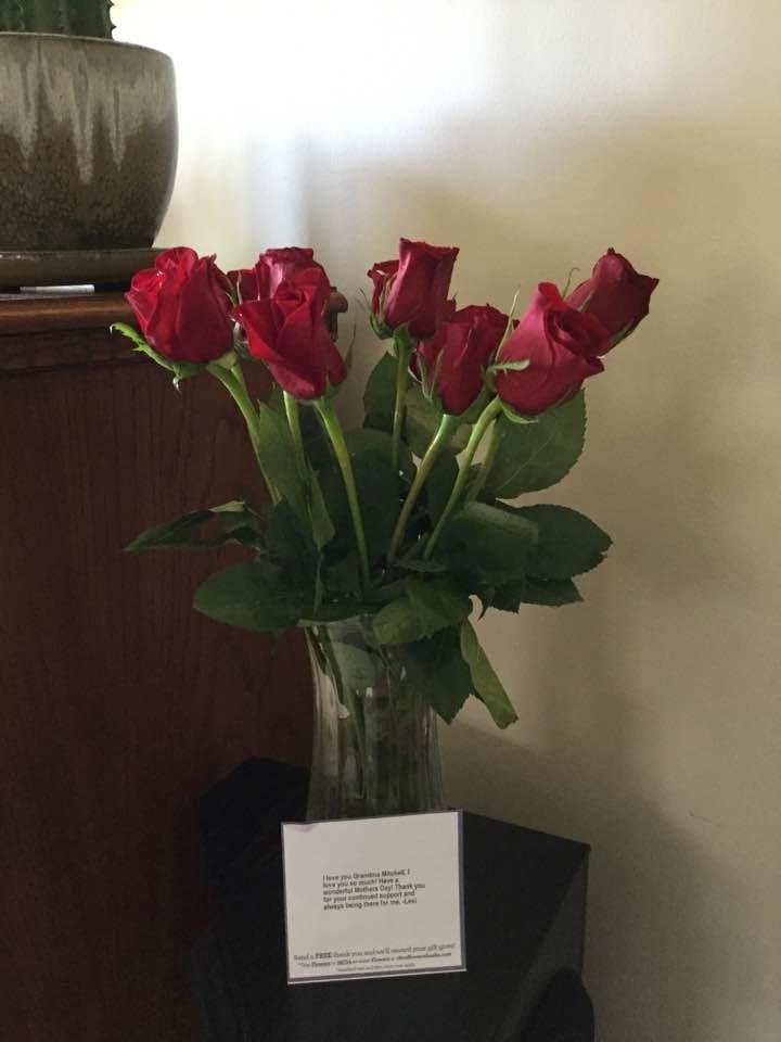 From my beautiful grand daughter, Lexi Cox. ❣️❣️❣️