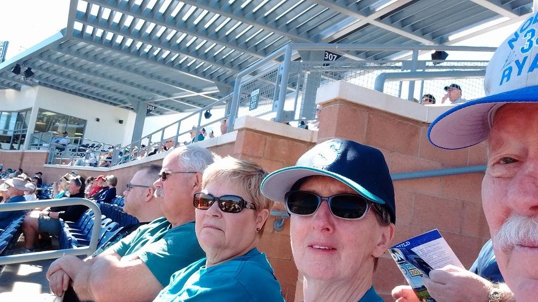 Beautiful day at the ball park.