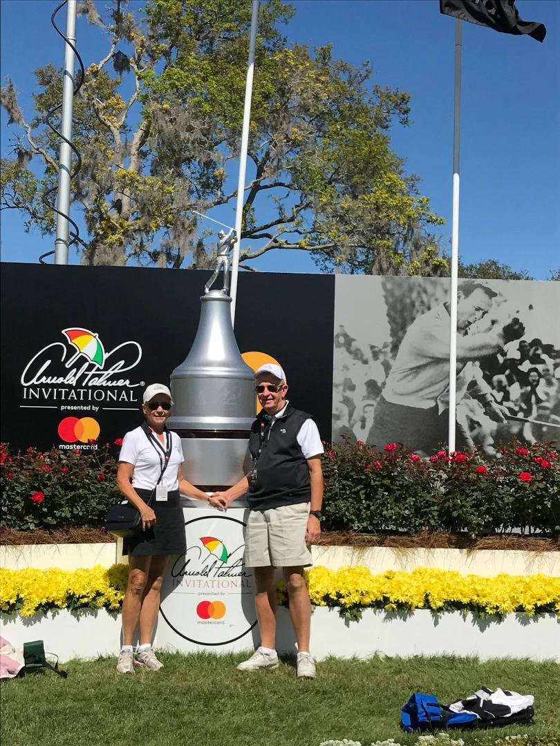 Great weekend at the Arnold Palmer Tournament at Bay Hill.