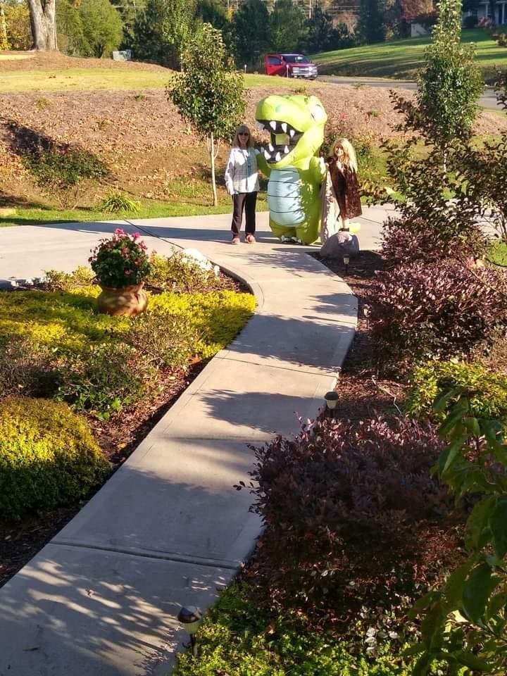 This guy tried to eat all my candy at once
