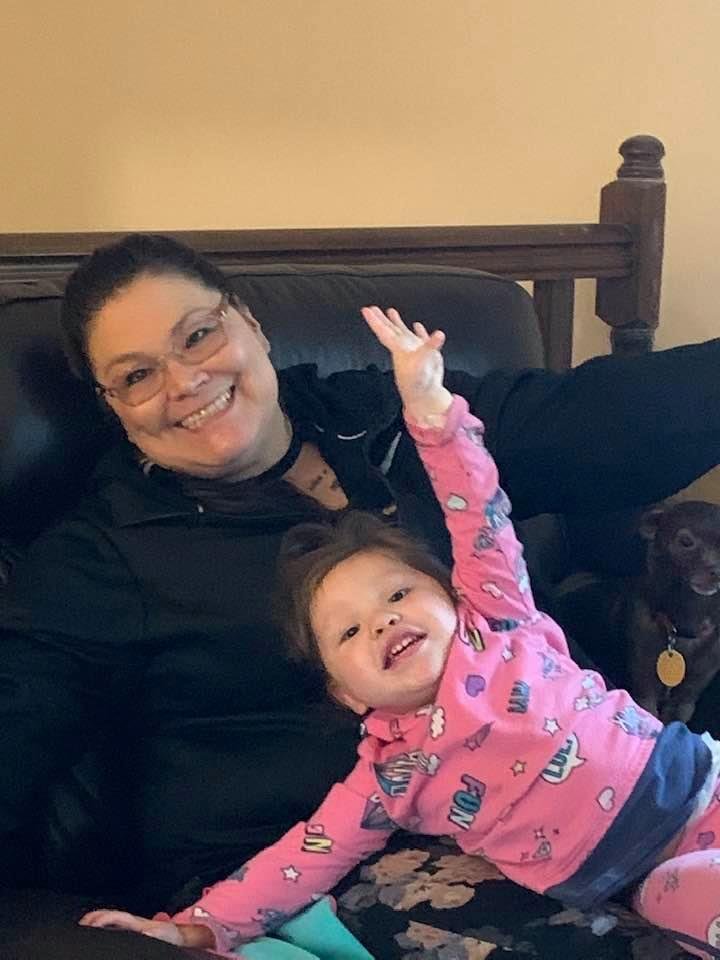 Nana and Ruby spending time together