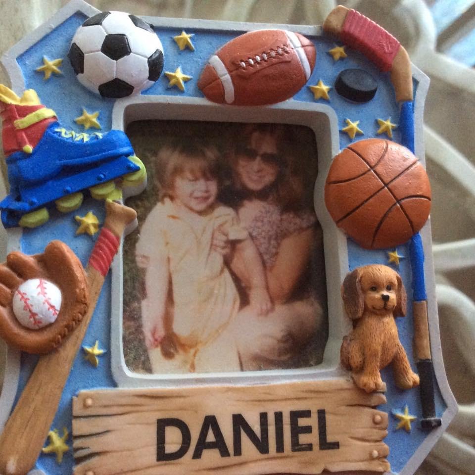 This is the photo I was trying to post for the challenge. Obviously it was a challenge!  Me and Daniel when I really was 29!😛