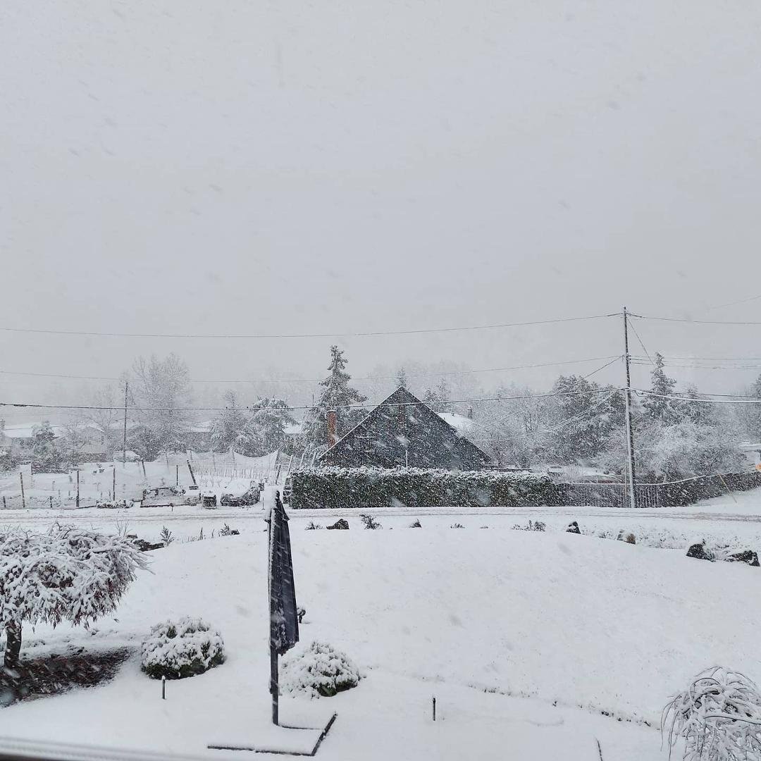 Winter! Sure glad I don't have to go anywhere today 🙂❄☃️