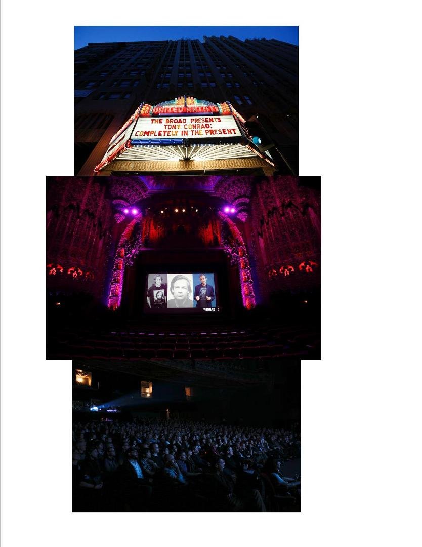 Had a wonderful time being with my son, Tyler, participating in the premier showing of his documentary. The United Artists theatre was built back in the time of silent films. Down town LA is going through a phenominal trans