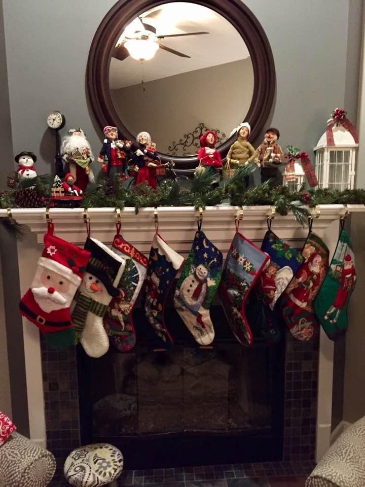 The stockings were hung by the chimney with care... 2 weeks to go!