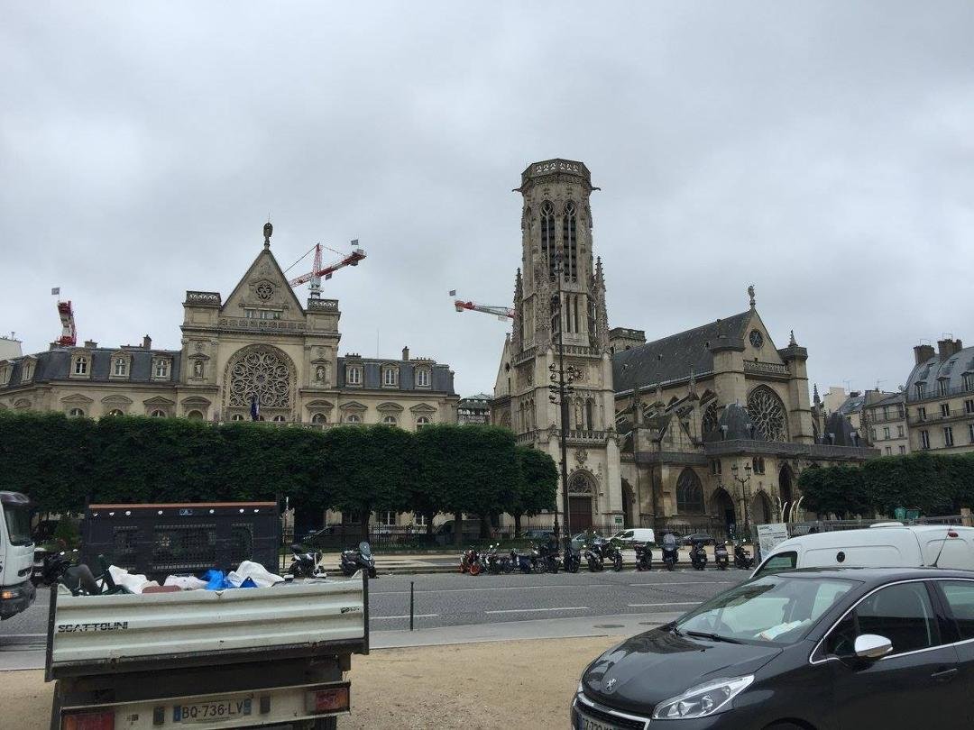 The grounds in Paris, France