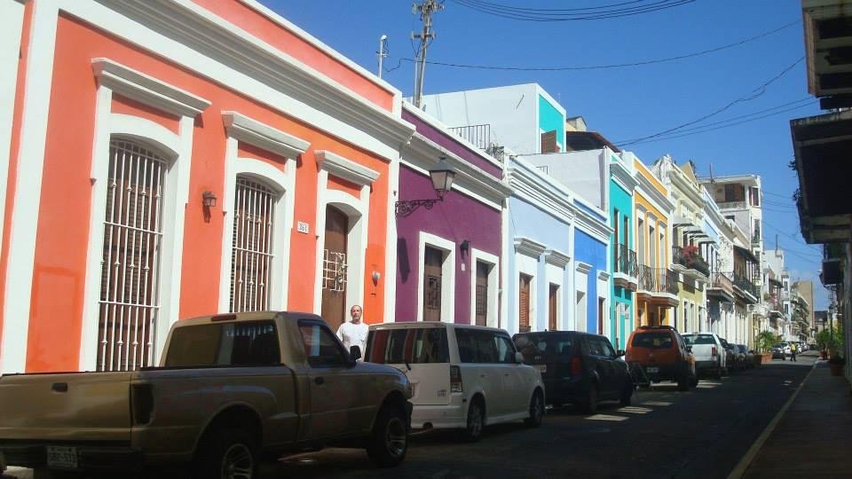 Colorful houses in San Juan