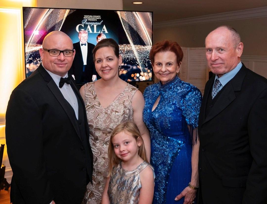 Amazing celebration of Ventura County Republican Party with our family and friends.
Chair Richard Lucas III, Carly, Ava, Kathleen and Richard Lucas Jr.
Guest Speakers Tim Ballard, Grant Cardone and Gloria Romero. Special a