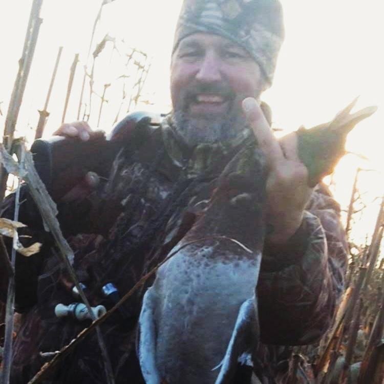 mark says hi to all his duck hunting buddies