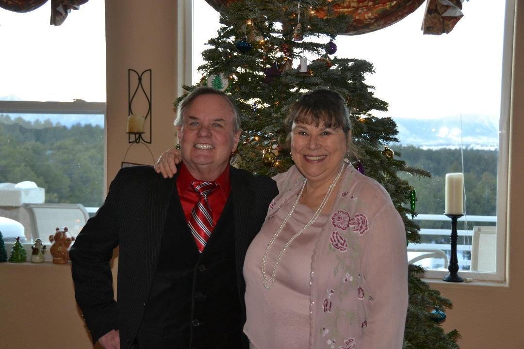 The happy couple...