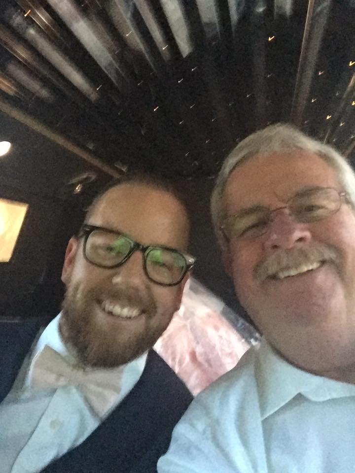 In roughly two hours this guy named ZAC will be my son-in-law. Can't wait.