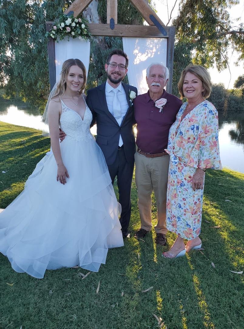 Diana and I attended Chad and Jenna's wedding on Saturday.