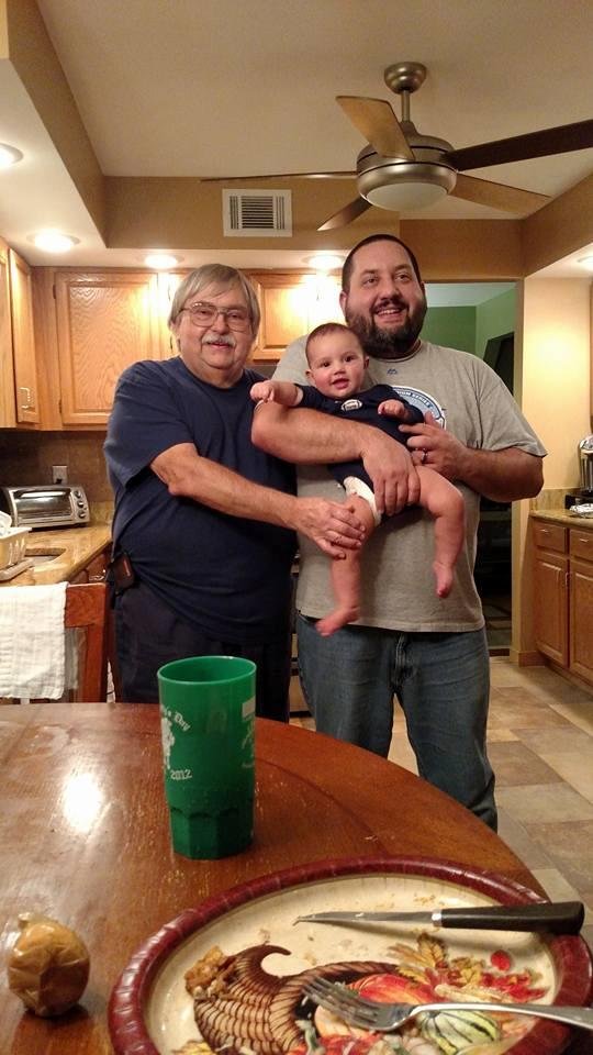 I would like to wish my son Brian a very Happy 40th Birthday. Brian you are more than a son to me you are my best friend a loving husband and a great father. Seems like not long ago I was coaching your little league team an