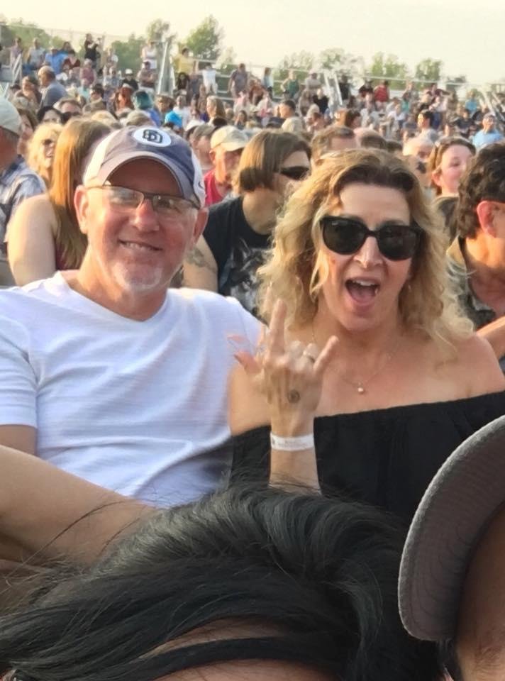 Thanks for all the Birthday wishes... we had a great night with many friends watching Peter Frampton and Steve Miller...