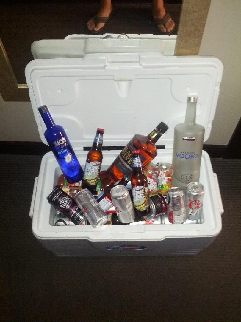 The start of the weekend with friends