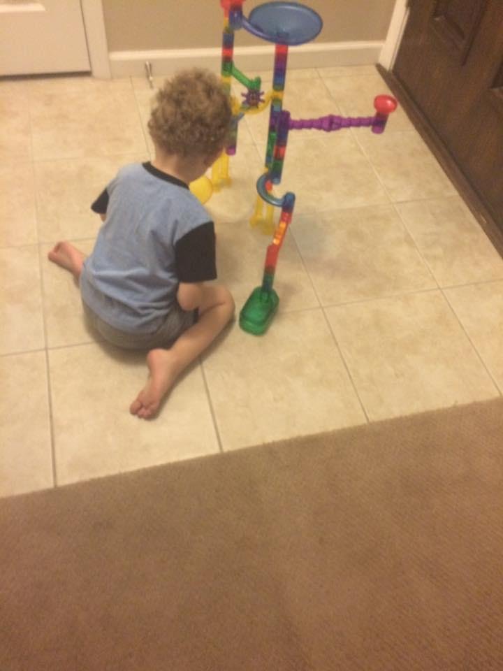Got this big guy! Nana loves the baby!