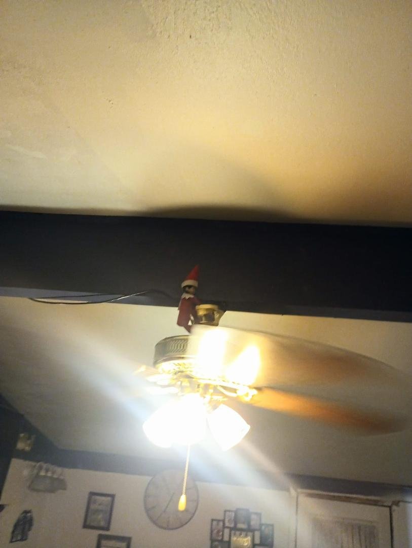 Today my youngest son told me that our elf on the shelf flew up there because she has magical powers. I love that my son is not growing up too fast. He is still so innocent.