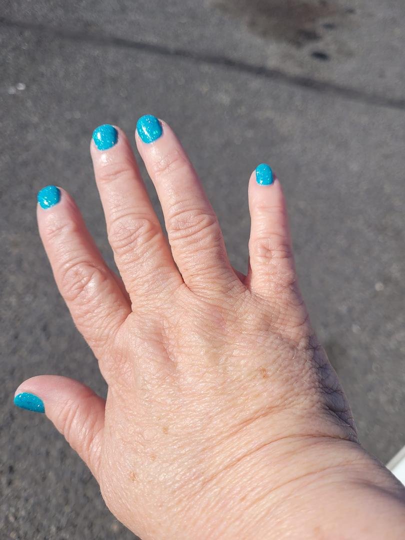 Nothing like a manicure to make you feel better!
