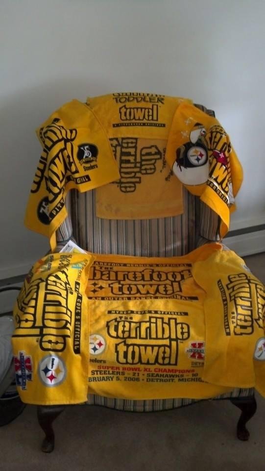 For the Steelers fans in the group :)