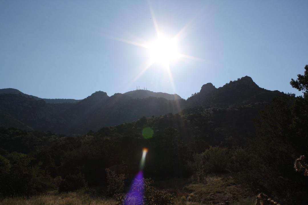 Bryan Judé and I did a 7.2 hike in the Sandia's this morning. We wanted to do the 16 mile La Luz trail but he has to do a recruiting thing at a high school football game so maybe in a couple of weeks. Had a great time.