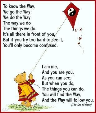#readabookday From my favorite book The Tao of Pooh