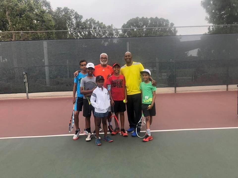 I would like to thank Ted, for the invitation as a guest instructor. At his summer tennis camp