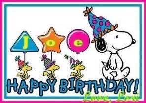 Happy Birthday Joe, hope you have a spectacular day!