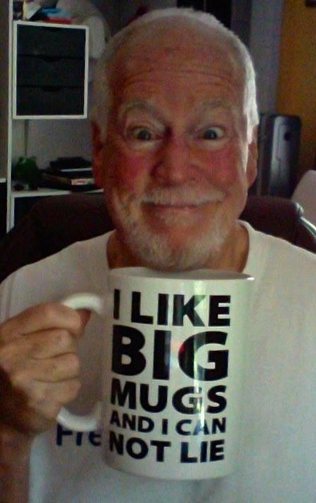 AFTER my first cup!