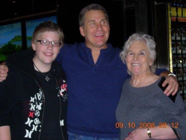 Aunt Jo and her son Tony, and grandson Tony Jr. 10/08