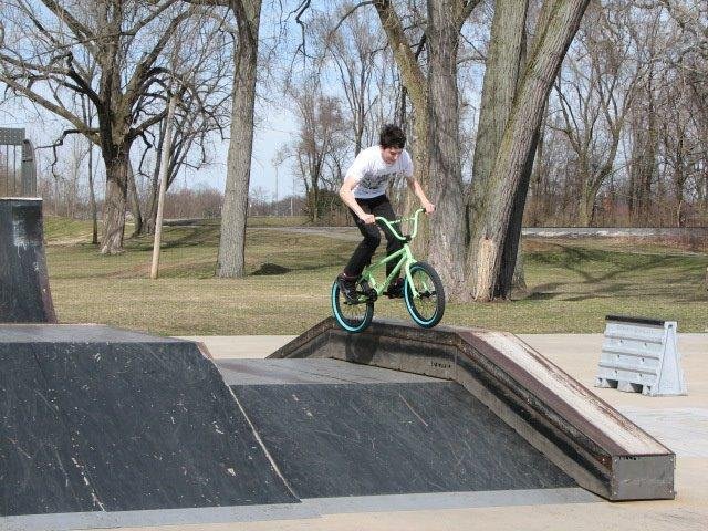 Mark Fowler's album, My son and his friend at the park