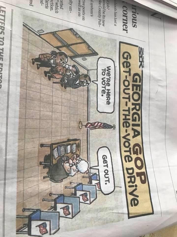 Jim Crow is back