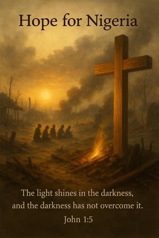 "Please pray for our fellow Christians who are being martyred daily in Nigeria."
praying always with all prayer and supplication in the Spirit, and watching thereunto with all perseverance and supplication for all saints. [