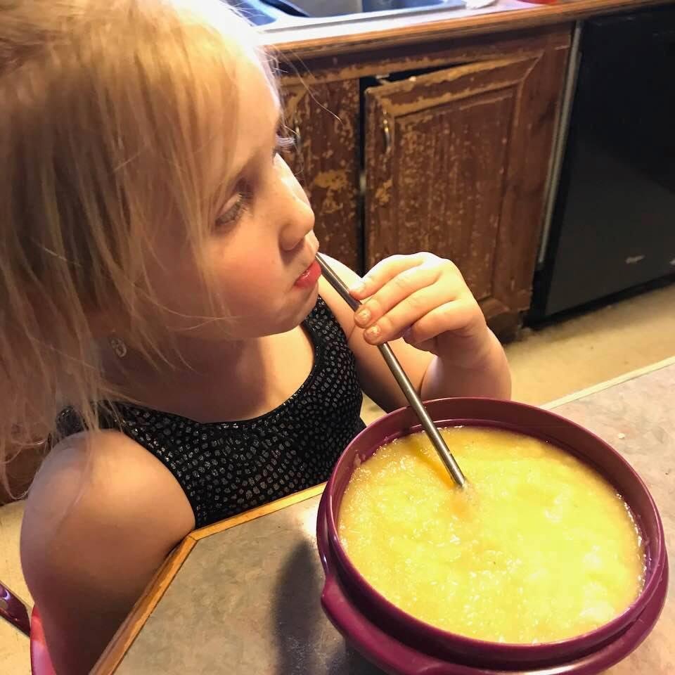 I guess that is how to eat applesauce