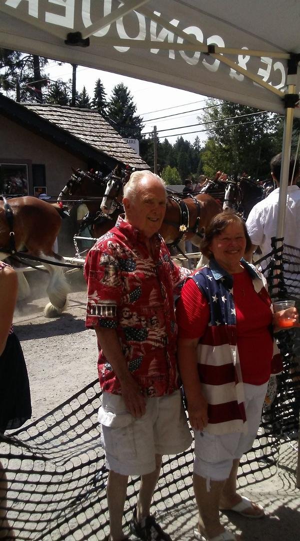 Sam and me and my horses