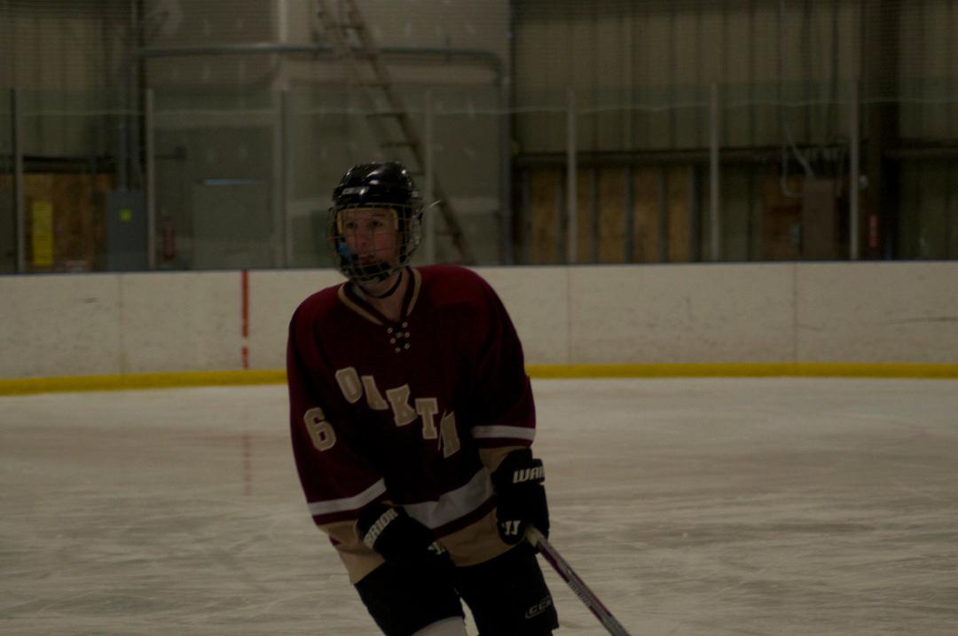 Beverly Riemann's album, HOCKEY GAME - OAKTON/GMHS GOLD